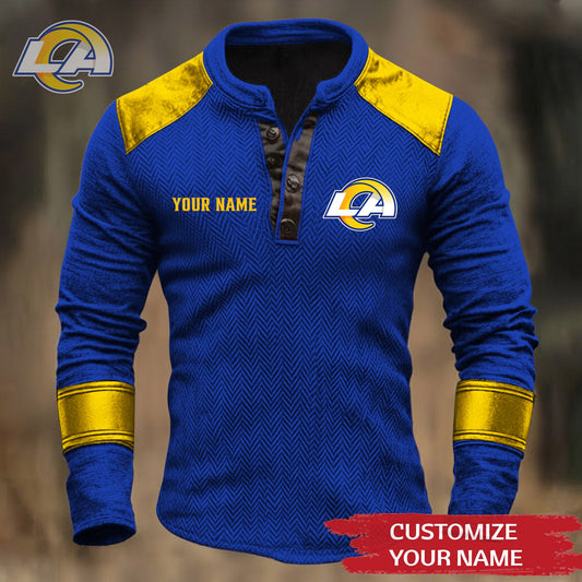 Premium NFL LAR Button Down Jacket V1 NMD NHM