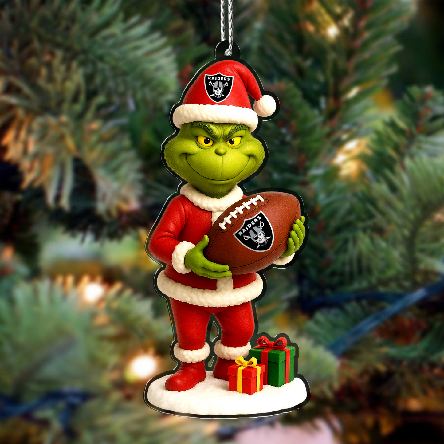 Premium NFL LV Chrismast Ornament V4 NMD TTV