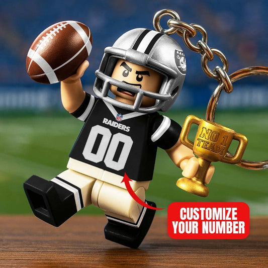 Premium NFL LV Lego No. 1 Key Chain V1 NMD NHM