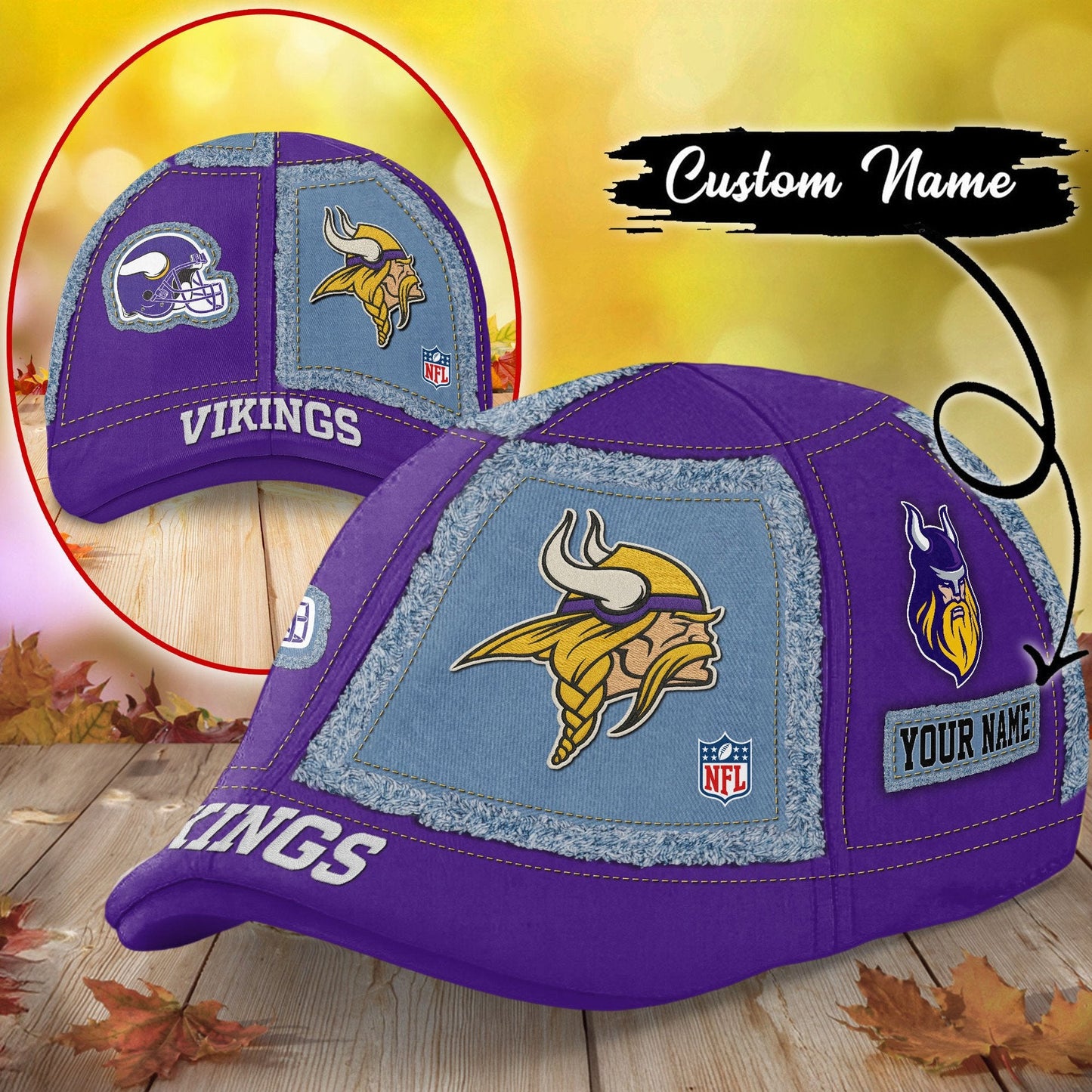 Premium NFL MIN Ivy Cap V1 NMD NHM