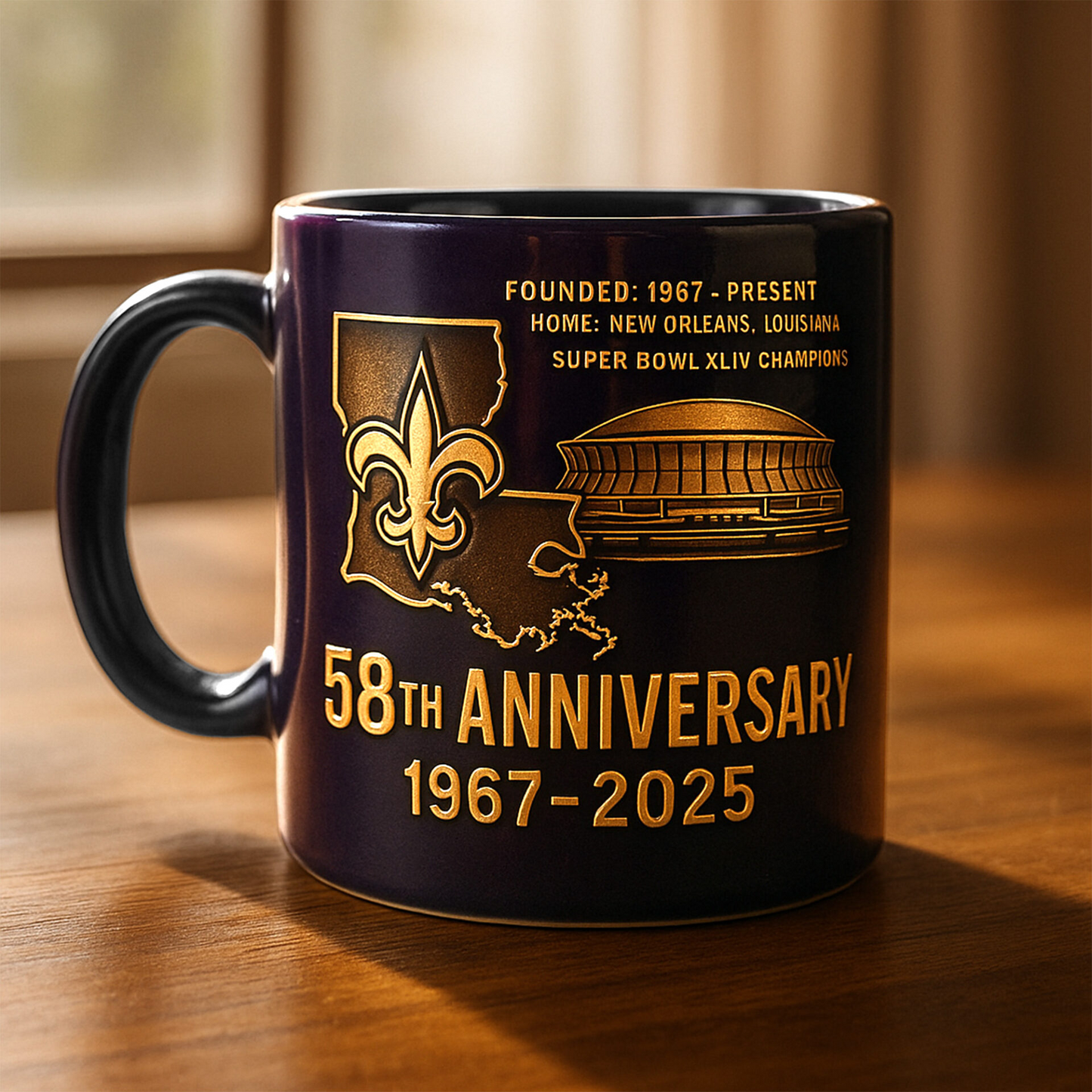 Premium NFL NO The Anniversary Mug V1 NMD TTV