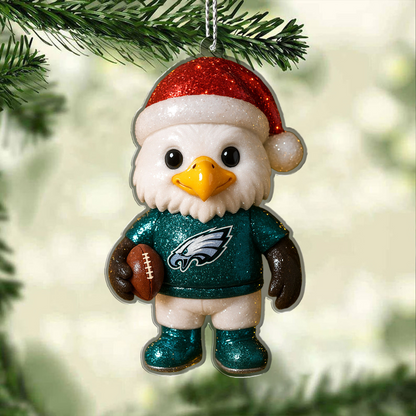 Premium NFL PHI Chrismast Ornament V4 NMD TTV