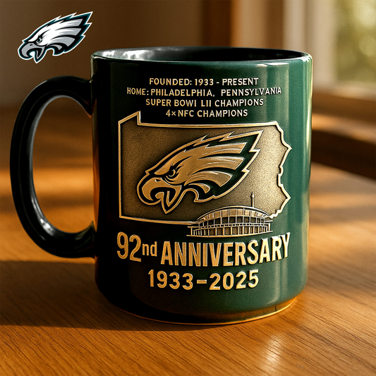Premium NFL PHI The Anniversary Mug V1 NMD TTV