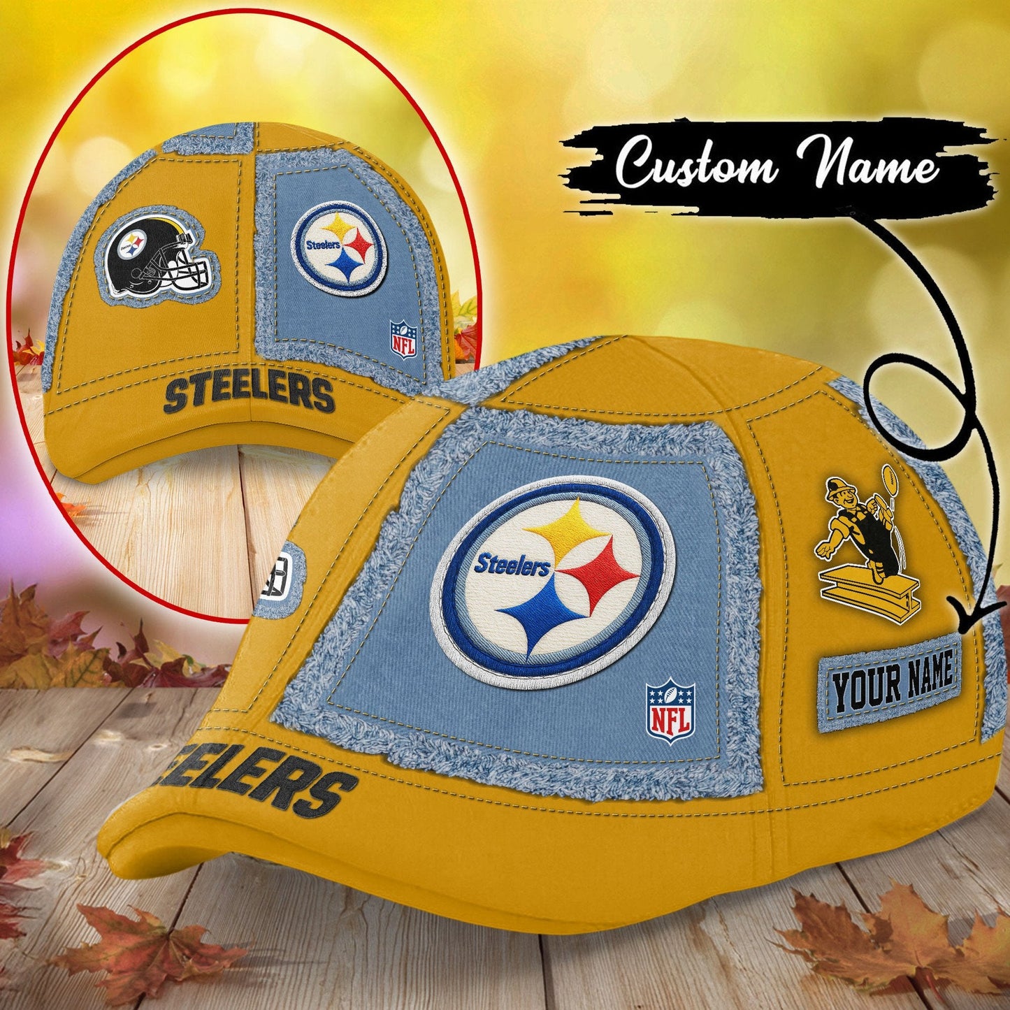 Premium NFL PIT Ivy Cap V1 NMD NHM