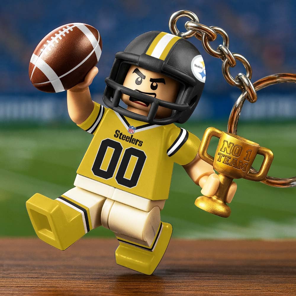 Premium NFL PIT Lego No. 1 Key Chain V1 NMD NHM