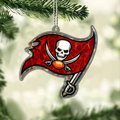 Premium NFL TB Chrismast Ornament V4 NMD TTV
