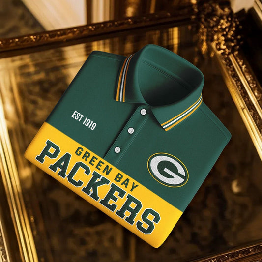 Premium NFL X GB Classic Polo Shirt NDT NHM