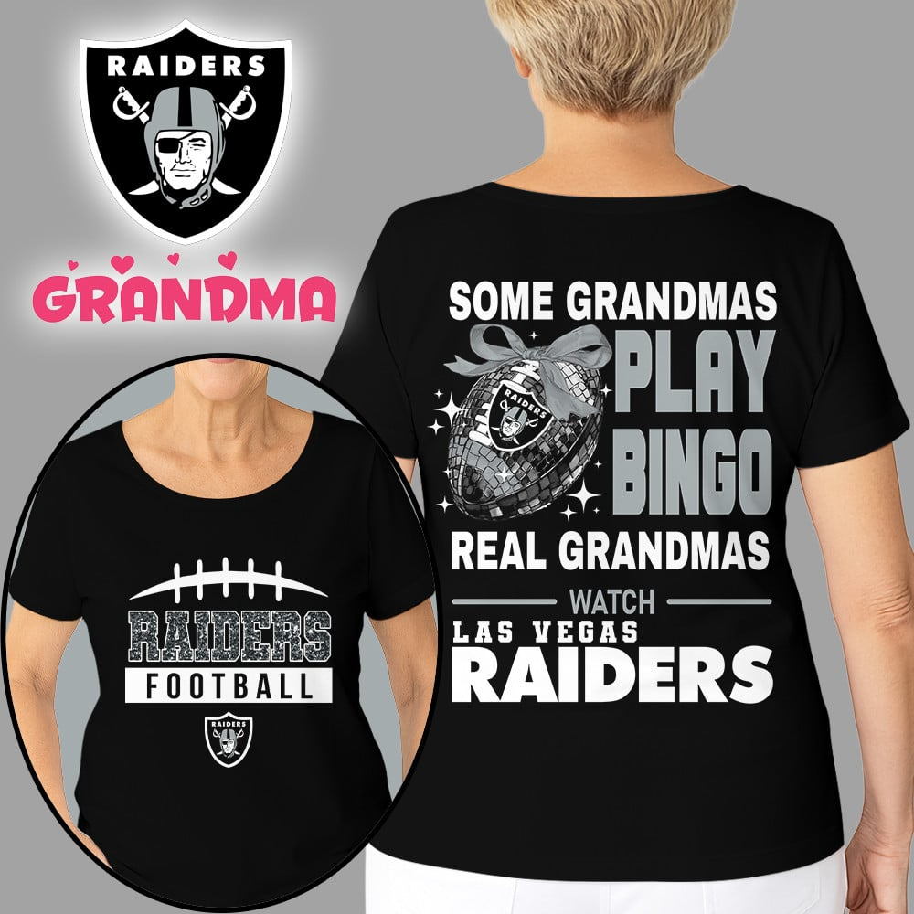 Premium NFL X LV Football Grandmas Fan 3D SHIRT  NDT NHM