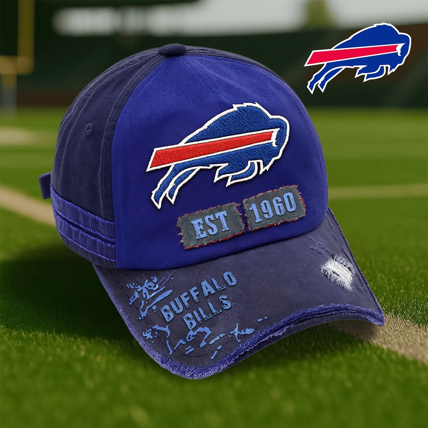 Premium NFL x BUF Legacy Classic Cap NDT NHM