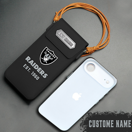 Premium Nappa Leather X NFL LVR Strap Case NDT TDT