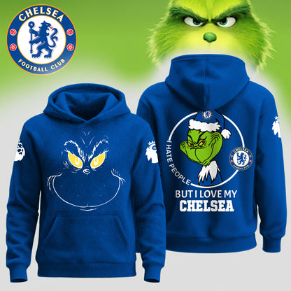 Premium EPL X CHE Grinch Christmas Hoodie V3 NDT NHM 141125
