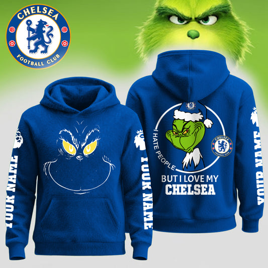 Premium EPL X CHE Grinch Christmas Hoodie V5 NDT NHM 151125