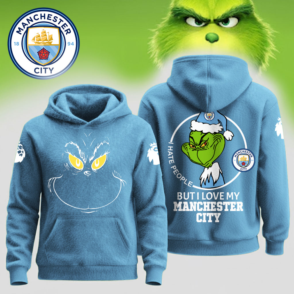 Premium EPL X MANC Grinch Christmas Hoodie V3 NDT NHM 141125