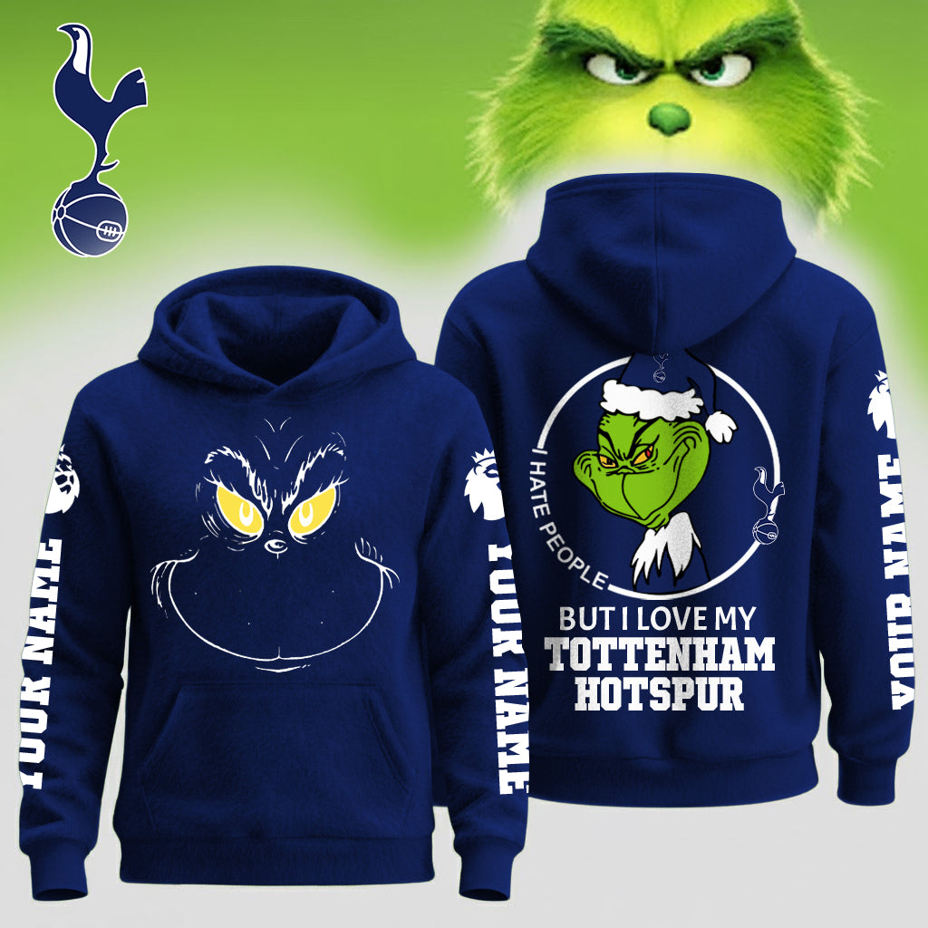 Premium EPL X TOT Grinch Christmas Hoodie V5 NDT NHM 151125