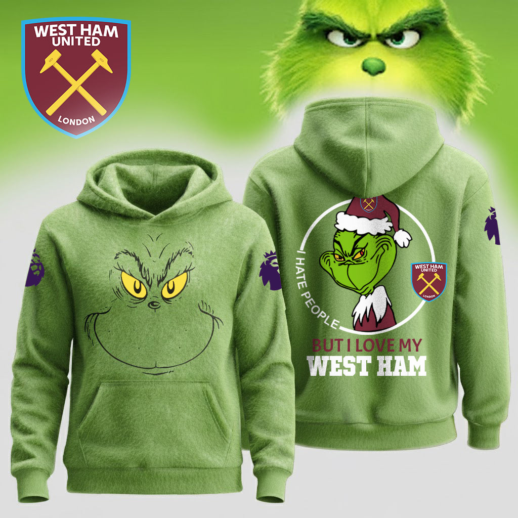 Premium EPL X WEST Grinch Christmas Hoodie  NDT NHM 111125