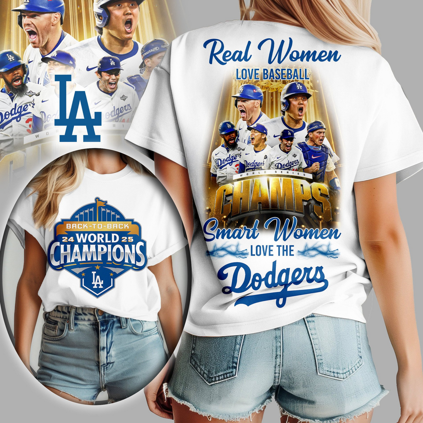Premium MLB 2025 World Series Champions Women Shirt V1 NAK NHT