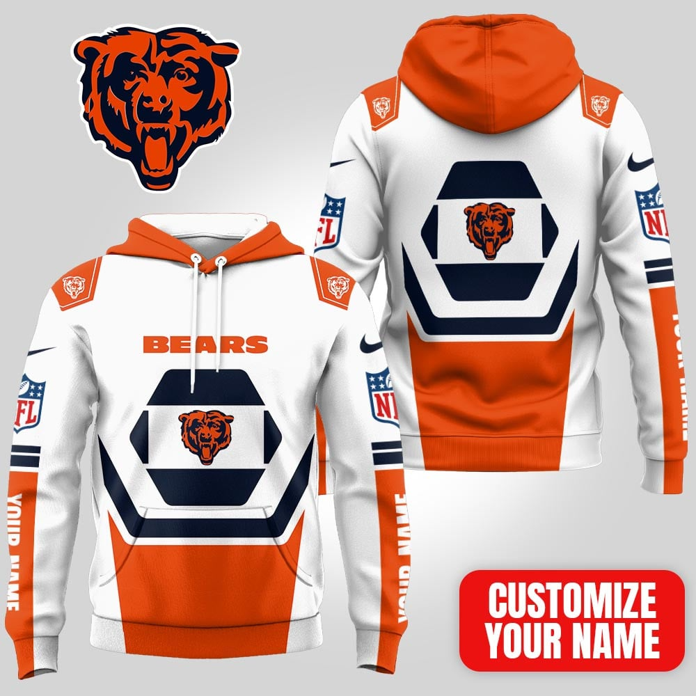 Premium NFL x CHI Customizable Fan Hoodie NDT TDT 141125