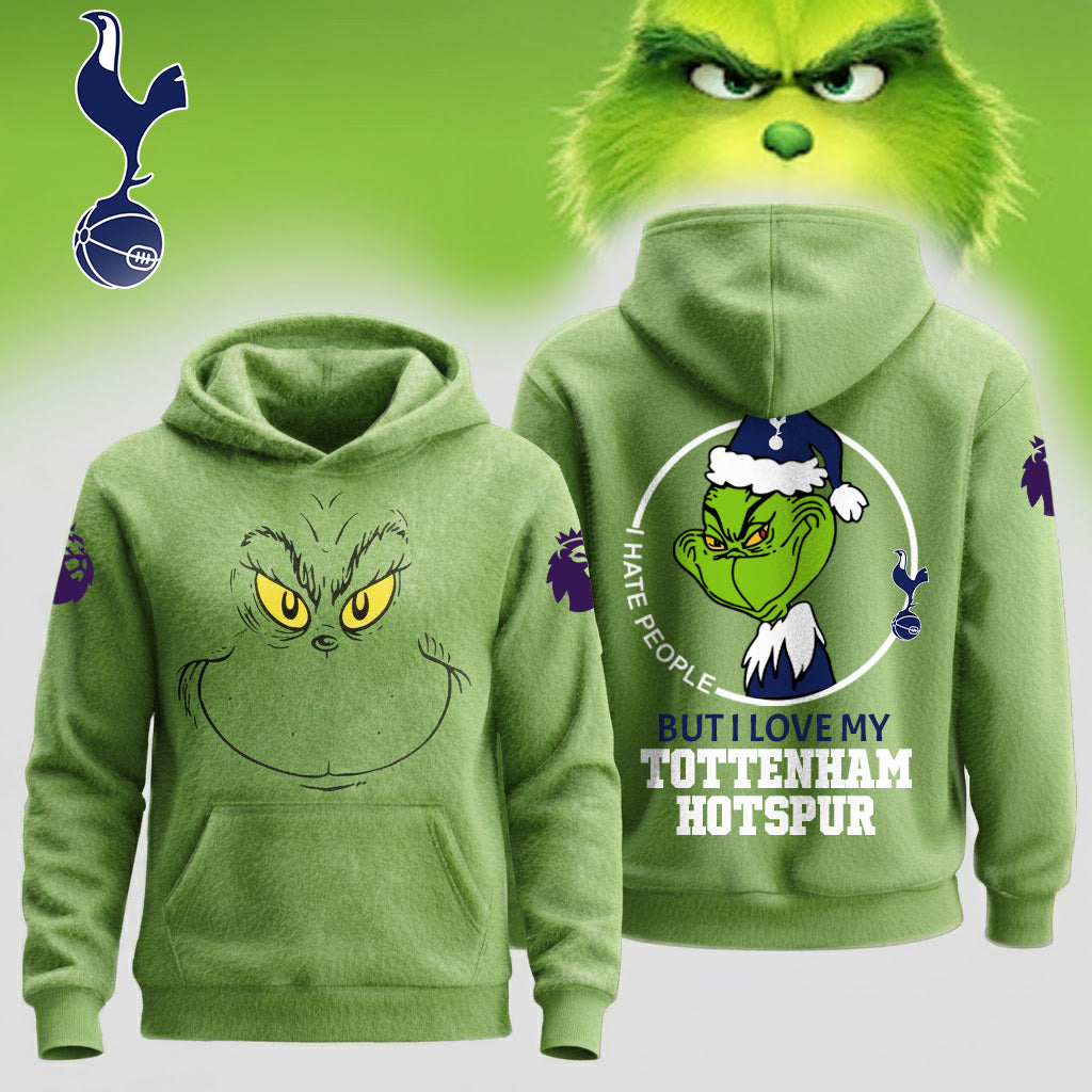Premium EPL X TOT Grinch Christmas Hoodie V3 NDT NHM 141125