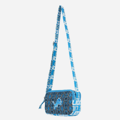 Premium NFL DET Quilted Crossbody Bag V1 NMD TTV