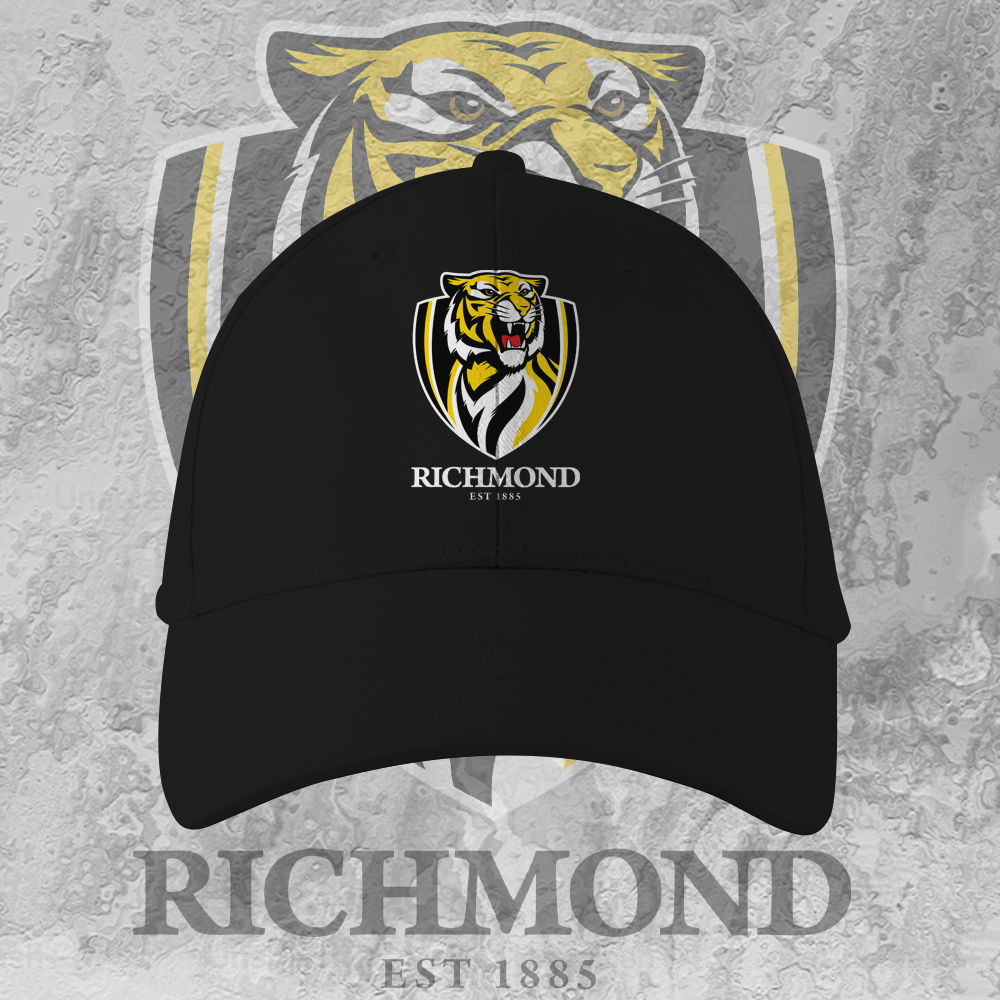 Richmond Tigers AFL 2025 Polo Shirt TM NTA V2