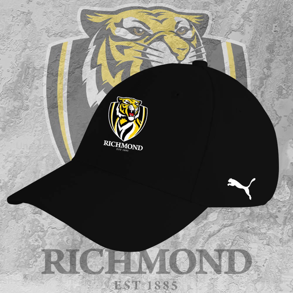 Richmond Tigers AFL 2025 Polo Shirt TM NTA V2