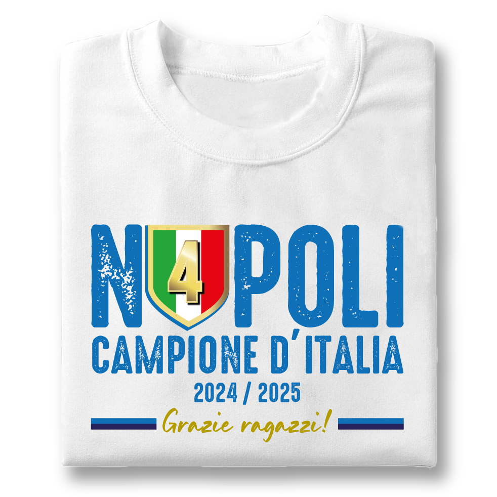 S.S.C. Napoli Campione Serie A 2025 Shirt V11 DDTTTV