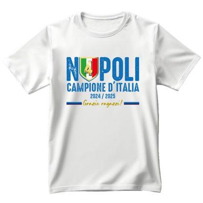 S.S.C. Napoli Campione Serie A 2025 Shirt V11 DDTTTV