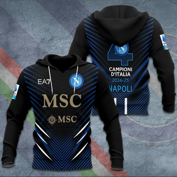 S.S.C. Napoli Campione Serie A 2025 Shirt V2 DDTTTV