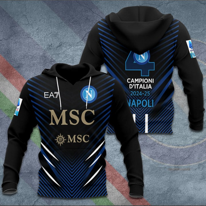 S.S.C. Napoli Campione Serie A 2025 Shirt V2 DDTTTV