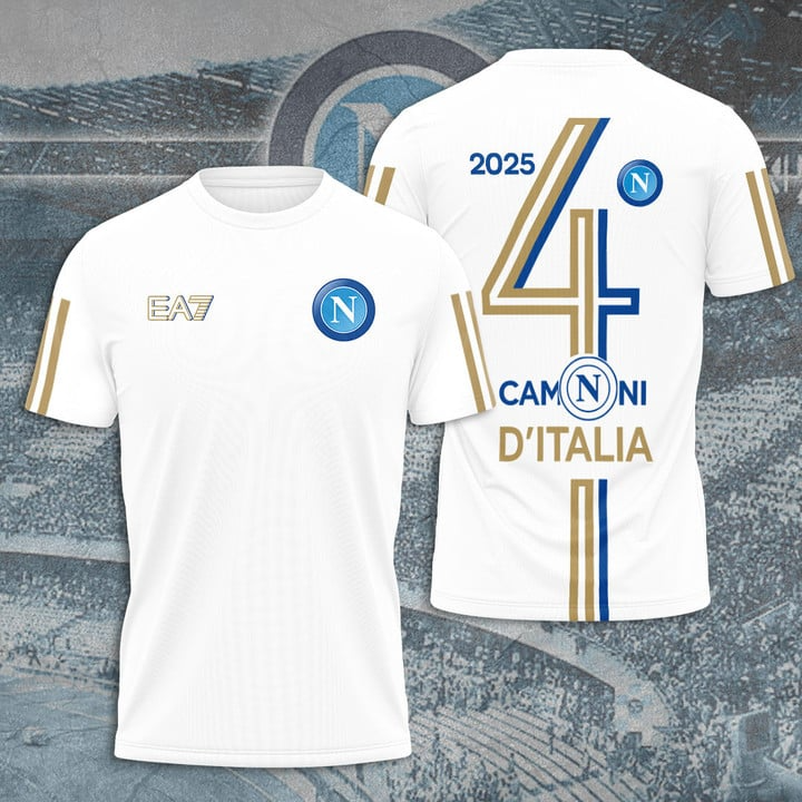 S.S.C. Napoli Campione Serie A 2025 Shirt V5 DDTTTV