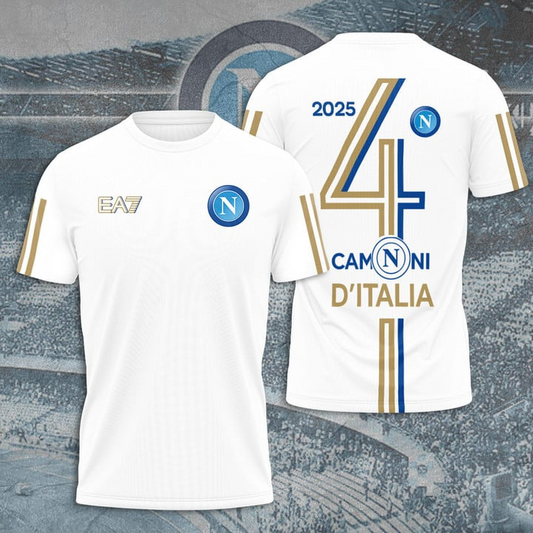 S.S.C. Napoli Campione Serie A 2025 Shirt V5 DDTTTV
