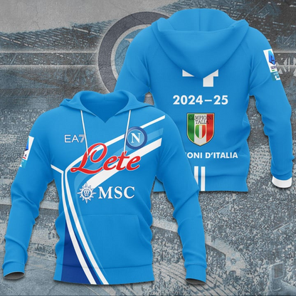 S.S.C. Napoli Campione Serie A 2025 Shirt V6 DDTTTV