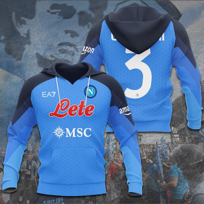 S.S.C. Napoli Campione Serie A 2025 Shirt V7 DDTTTV