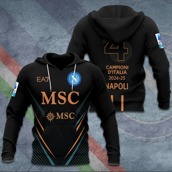 S.S.C. Napoli Campione Serie A 2025 Shirt V9 DDTTTV