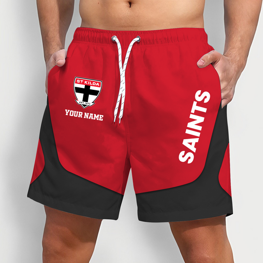 SAI x AFL Team Special Short Pants For Men Custom Name Gifts DATND TANTD