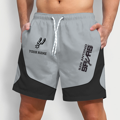 SAN x NBA Team Special Short Pants For Men Custom Name Gifts DATND TANTD