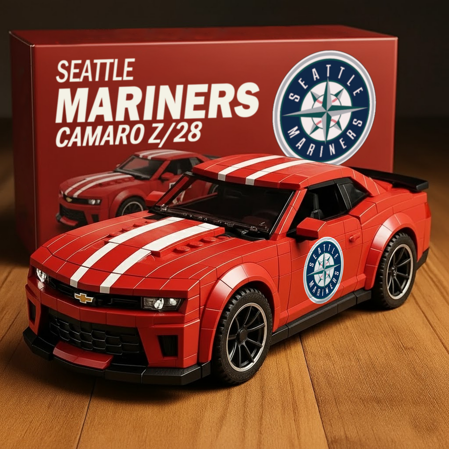 SEA x MLB Baseball Team Camaro Z28 1511 DatND DVT