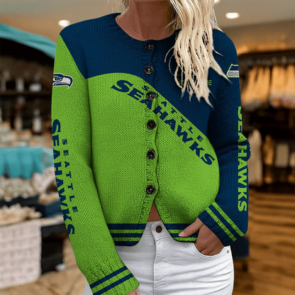 SEA x NFL Knitted Cardigan DATND TANTD