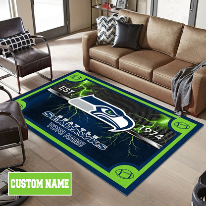 SEA x NFL Rug DATND TANTD