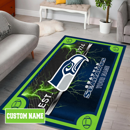 SEA x NFL Rug DATND TANTD