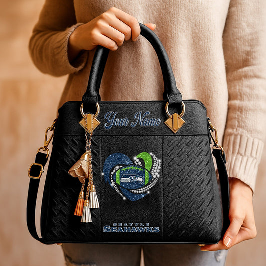 SEA x NFL Zip Handbag 0811 DatND DVT