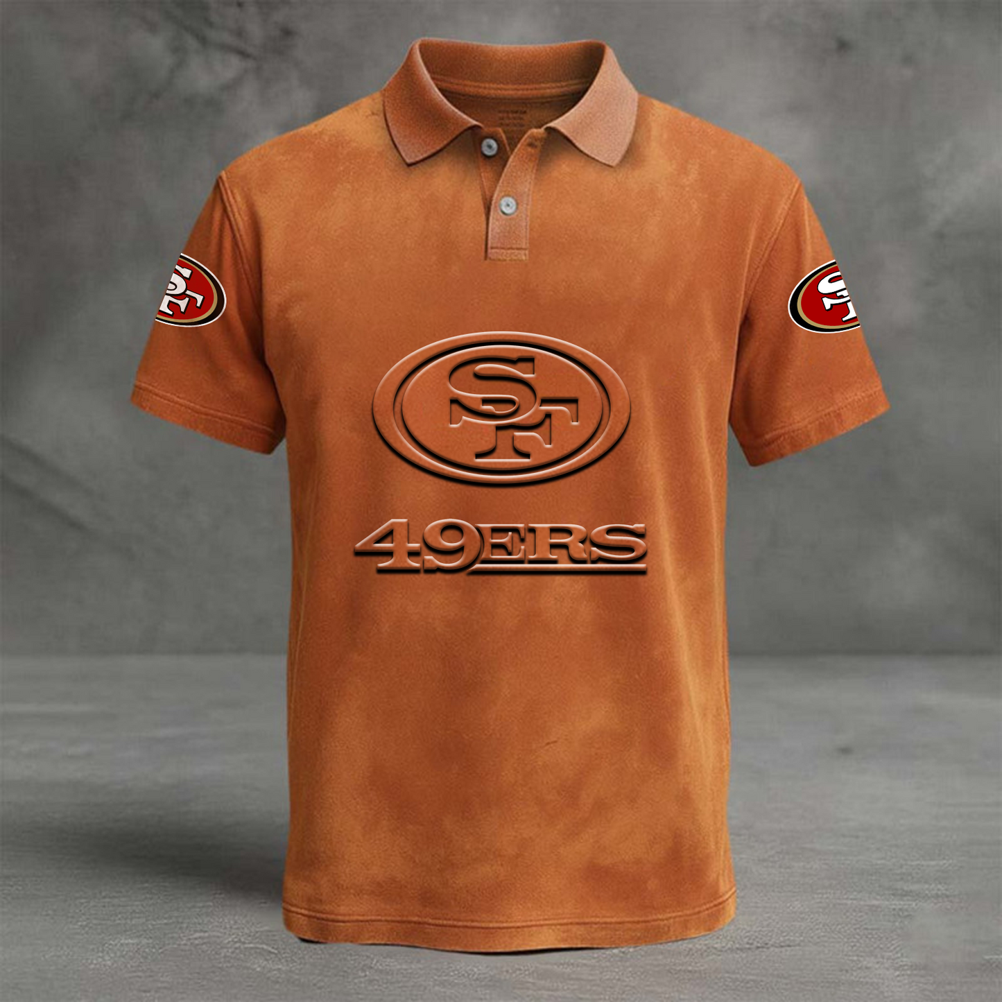 SF x NFL Embossed Polo Shirt DATND TANTD