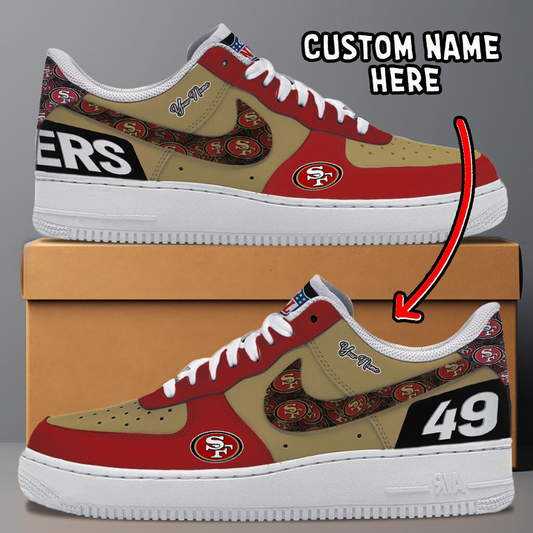 SF x NFL Trending Air Force 1 Personalized DATND TANTD