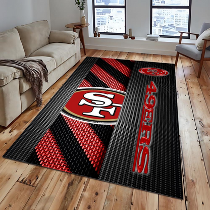 SF49 NFL Chic Armor Carpet Rug DDT NTL