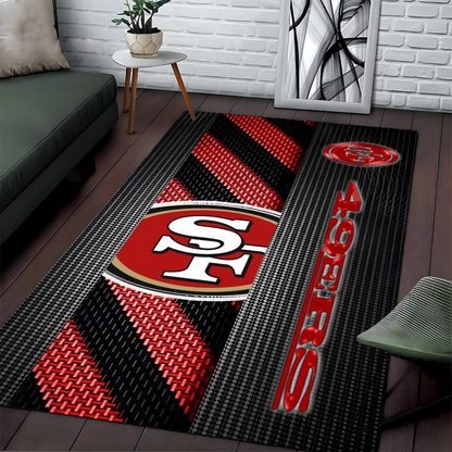 SF49 NFL Chic Armor Carpet Rug DDT NTL