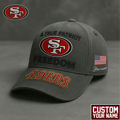 SF49 Premium NFL A True Patriot Cap DDT CTND