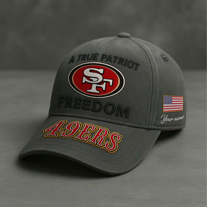 SF49 Premium NFL A True Patriot Cap DDT CTND