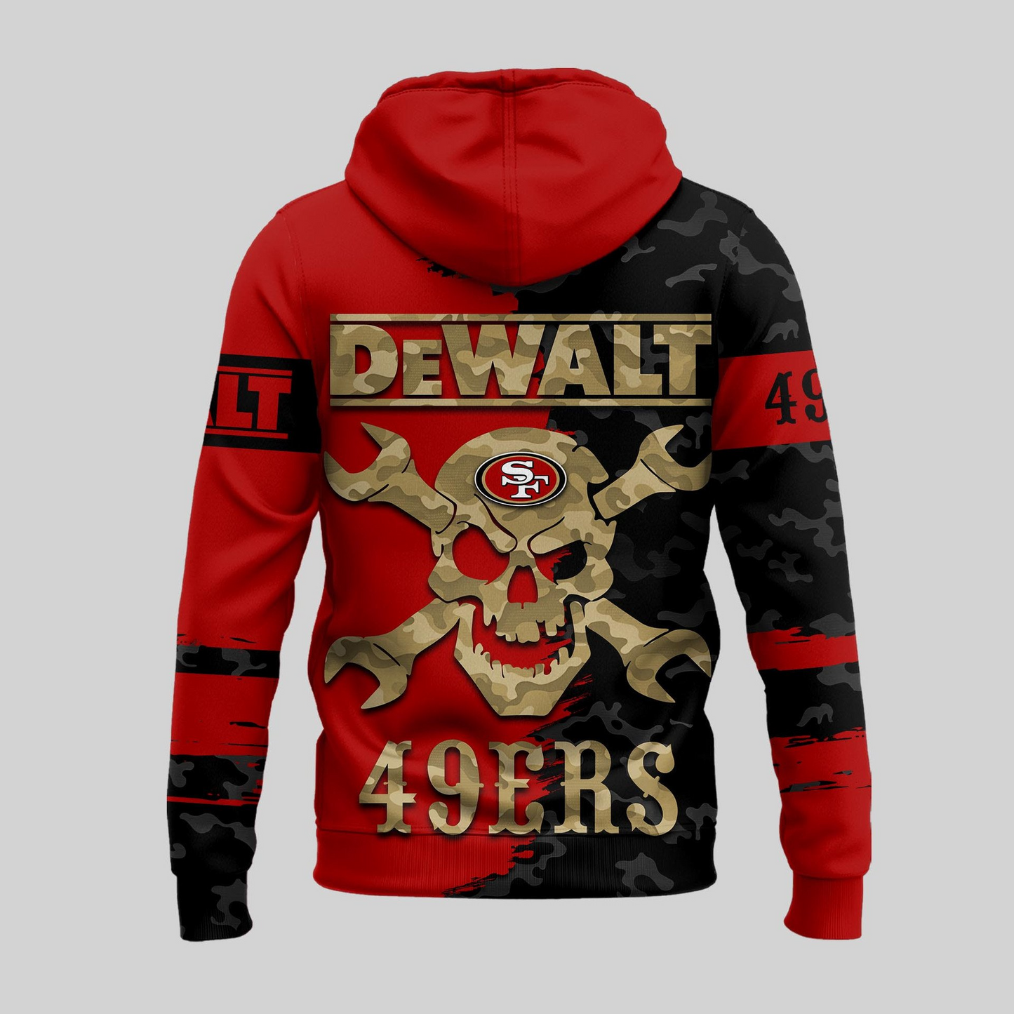 SF49 Premium NFL DeWalt Hoodie DDT NTL