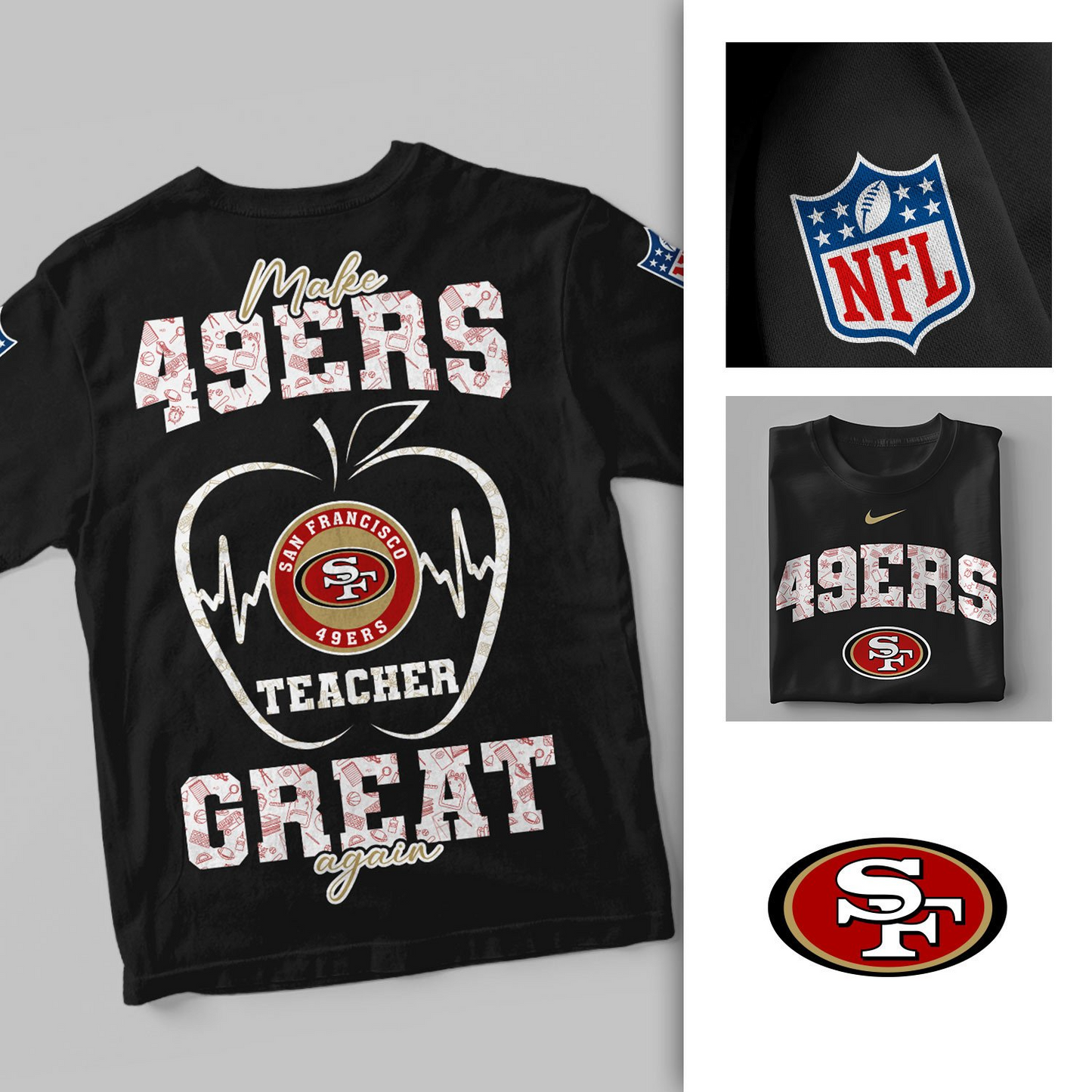 SF49 Premium NFL Great Again 3D Shirt DDT 101125 NTL