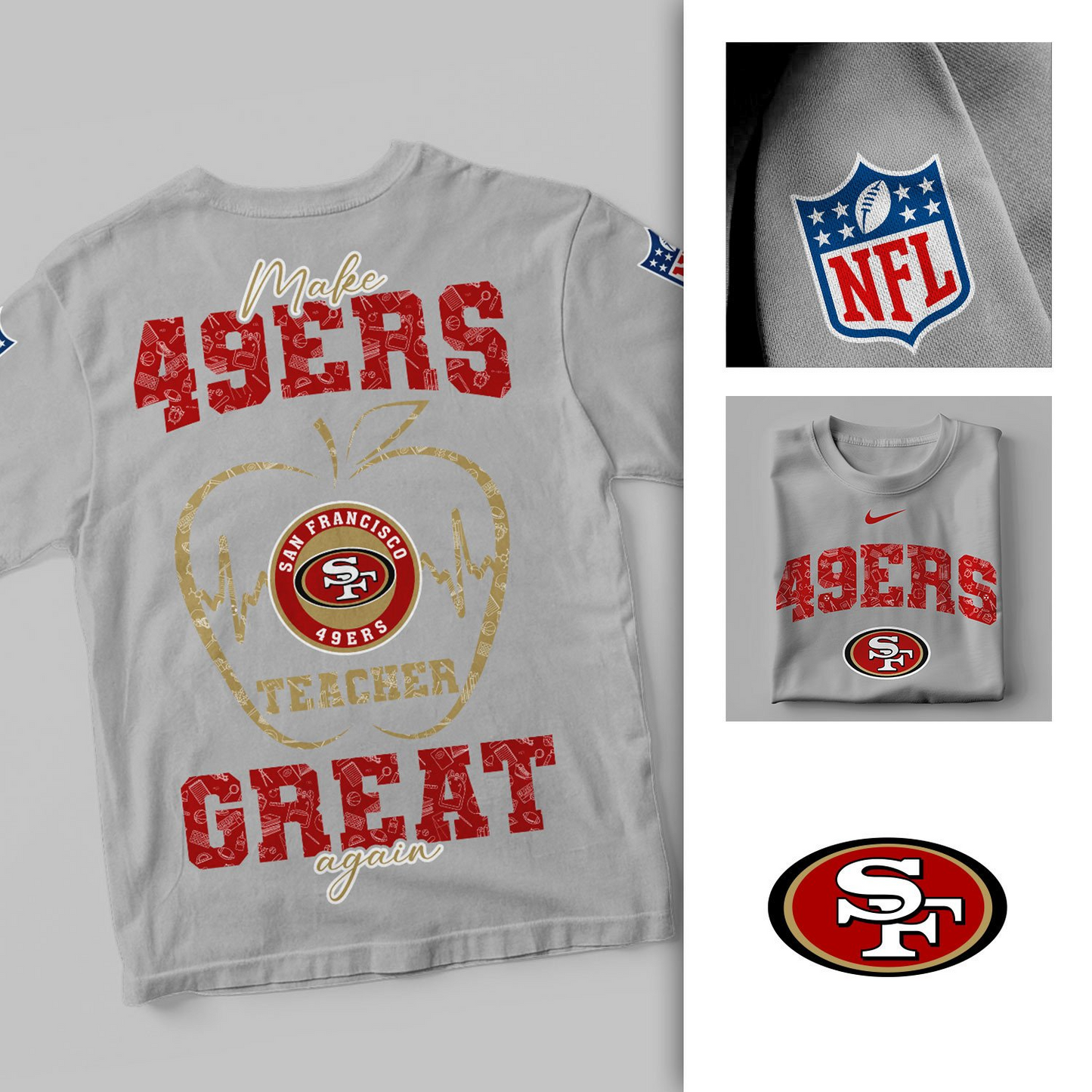 SF49 Premium NFL Great Again 3D Shirt DDT 101125 NTL